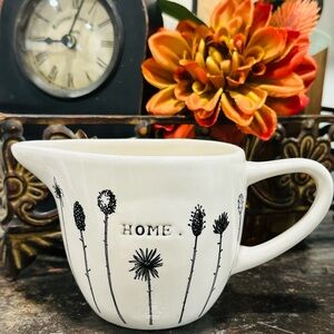 Vintage Rae Dunn Magenta Home Creamer Early Rae Dunn Thistle Rare Hard to find